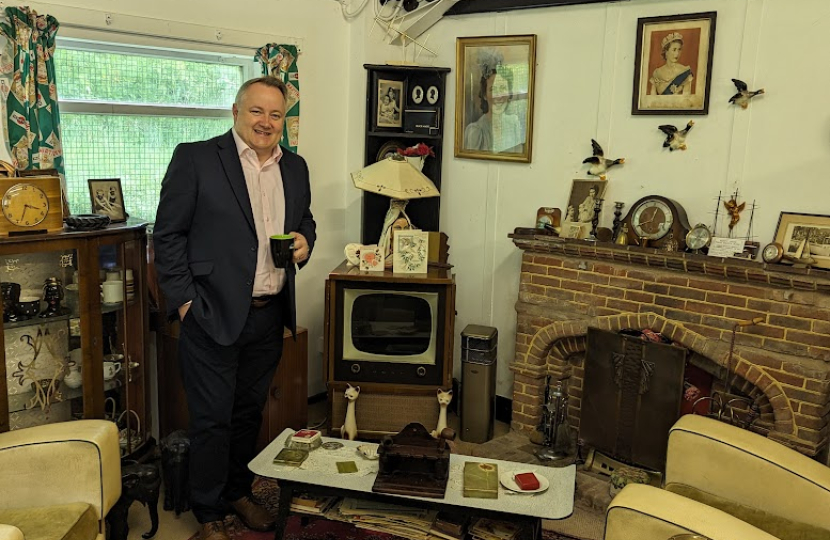 MS goes back in time during Denbigh visit