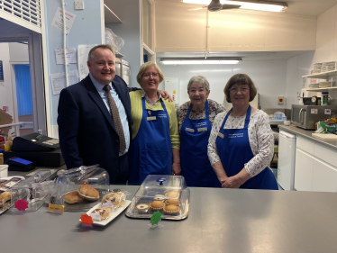 Praise for staff and volunteers at Abergele Hospital